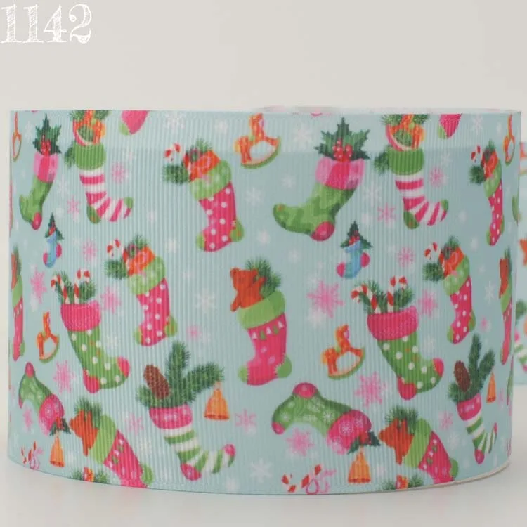 10 метров разные размеры рождественских лент новогодних ёлок/Санта