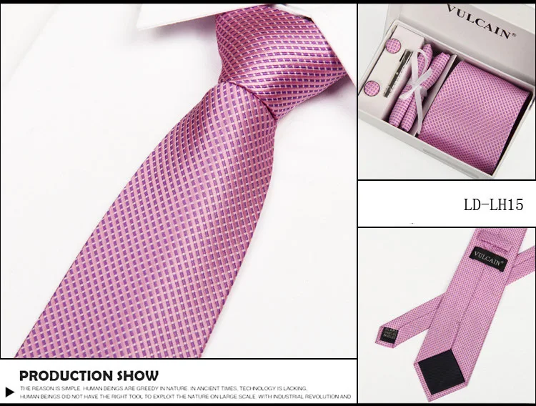 Newnecktie Наборы для ухода за кожей новый мужской моды классические Точки плед
