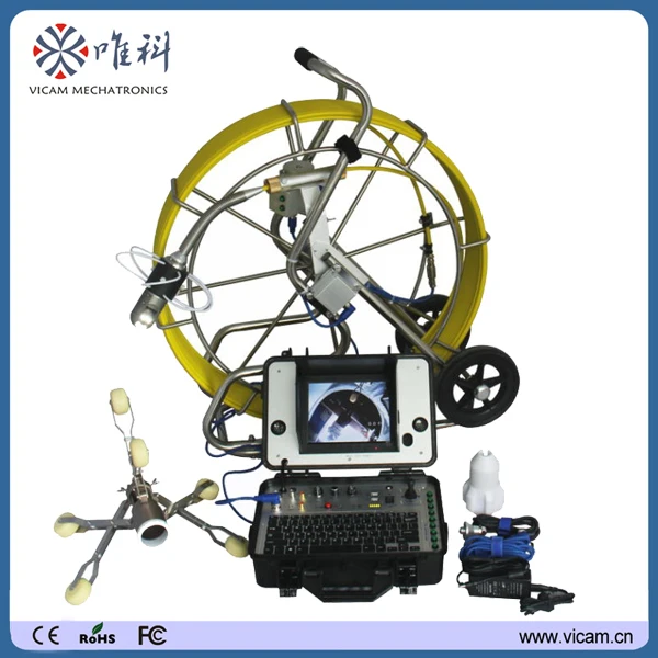 Кабель 100 м из стекловолокна с нажимным стержнем нержавеющая сталь