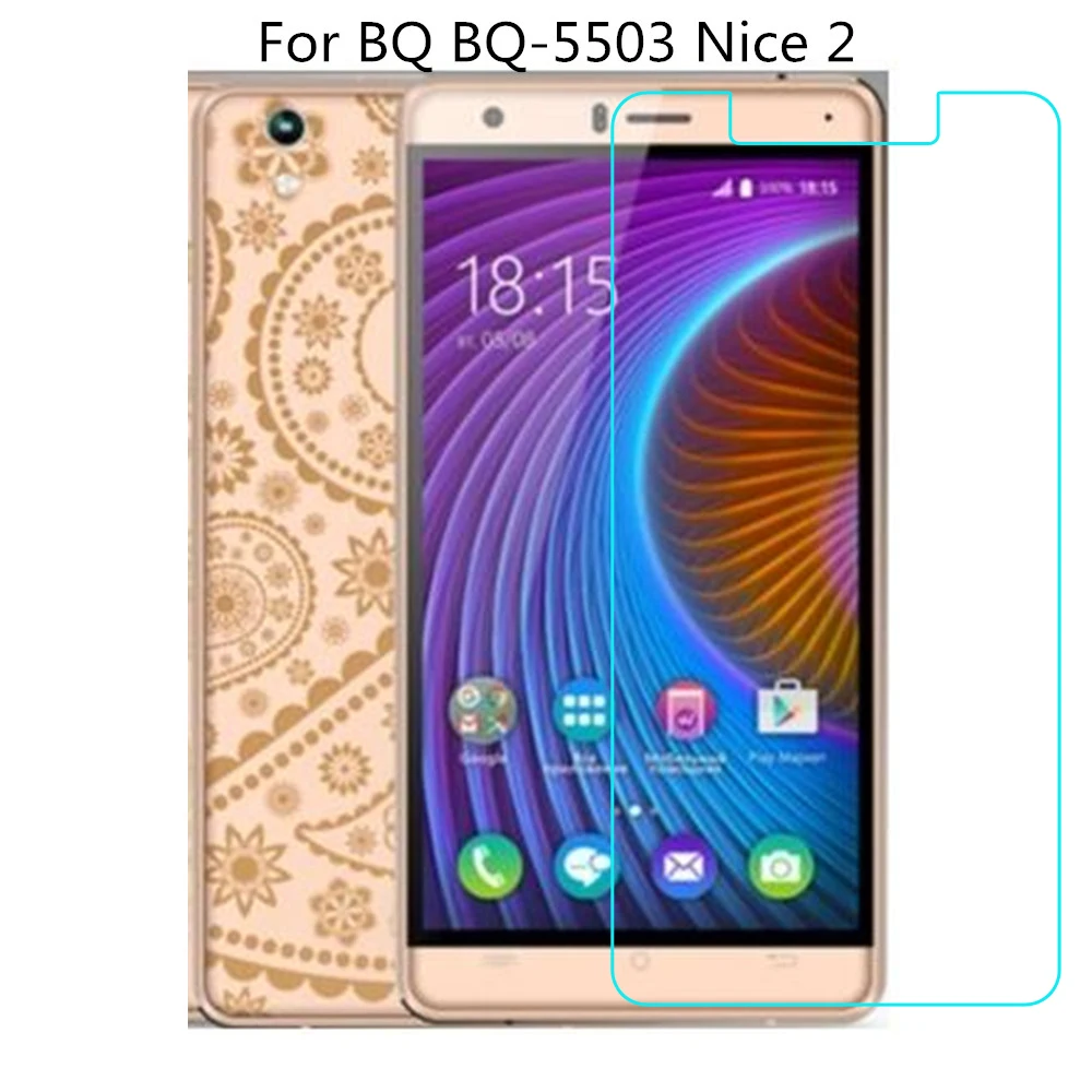 Закаленное стекло для BQ 5503 Nice 2 Защитная пленка экрана телефона закаленное