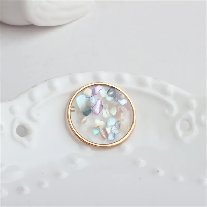 1 шт. 20/30 мм прозрачные сушеные серьги цветы подвески подвеска сделай сам с