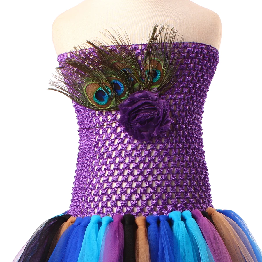 Платье-пачка с повязкой на голову и пачкой TS131 | Детская одежда обувь