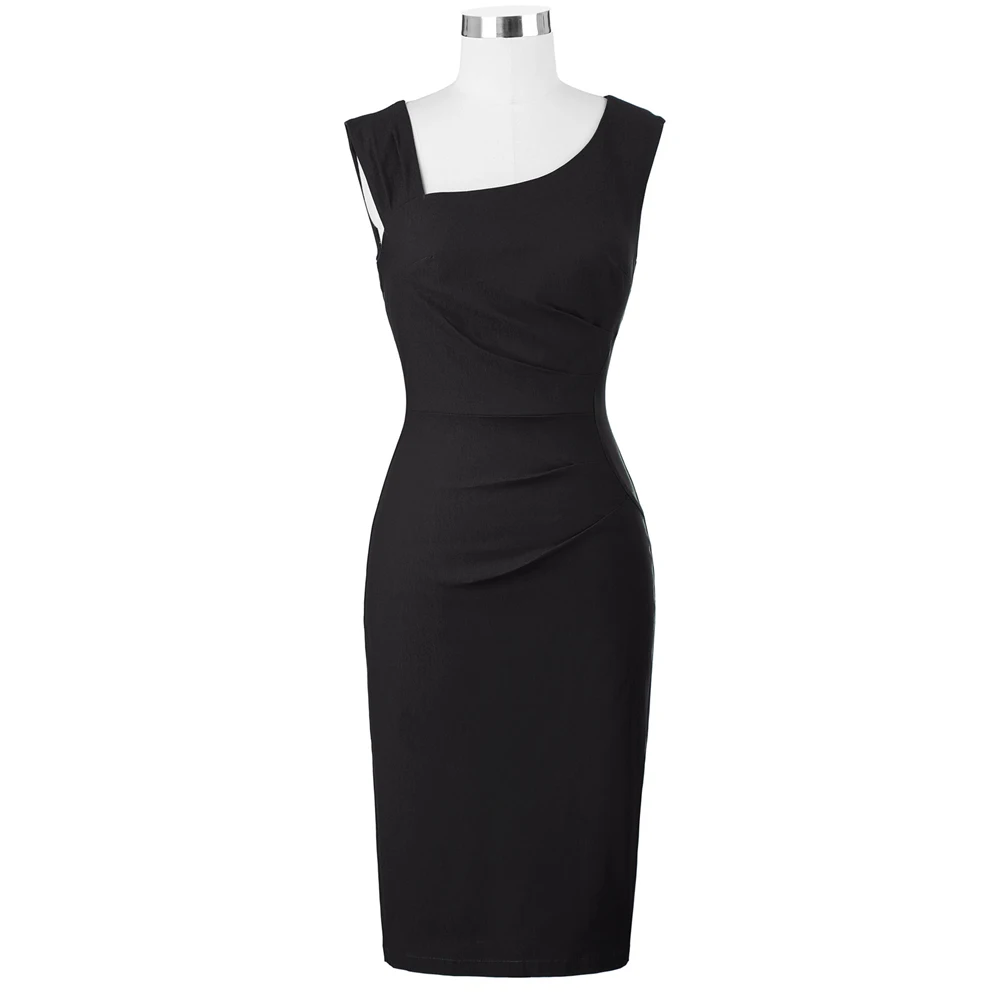 Женское винтажное платье для фитнеса Belle Poque облегающее Деловое карандаш без