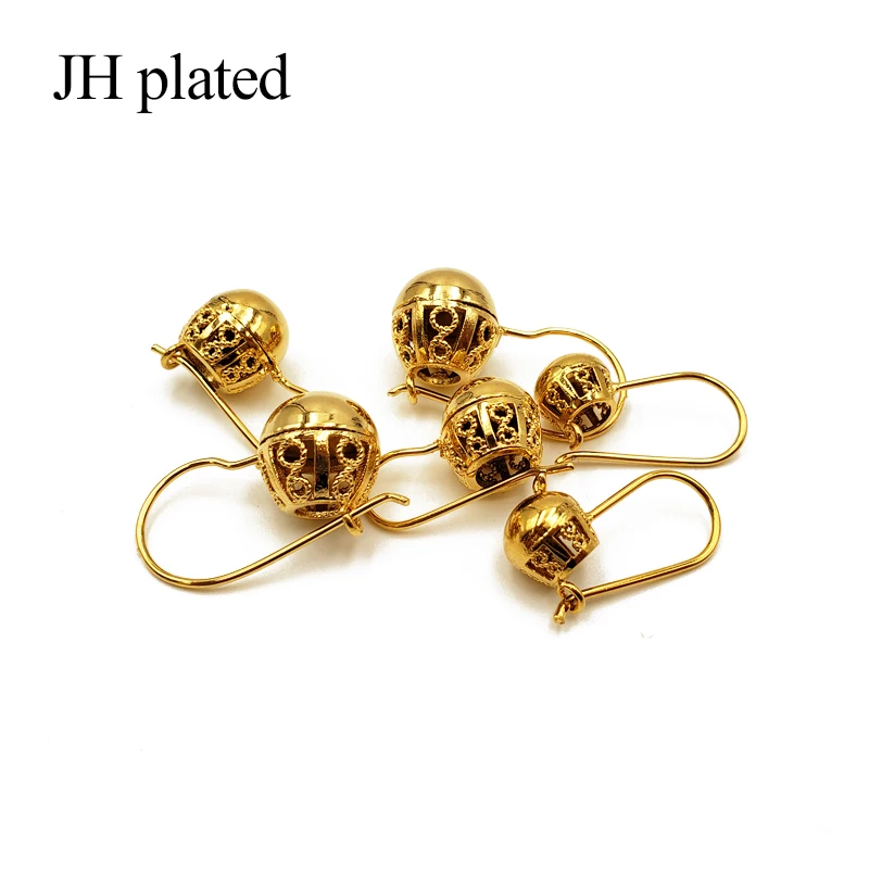 JHplated Мода 2019 Эфиопский Ближний Восток Африканский 24K золотой цвет шар маленькие