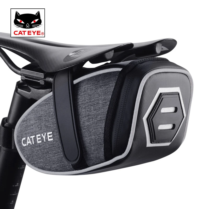 CATEYE MTB для велосипедов, мотоциклов велоинструменты Сумка водонепроницаемая большая емкость 3D оболочка Светоотражающая седло Сумка Чехол велосипед аксессуары для велосипеда