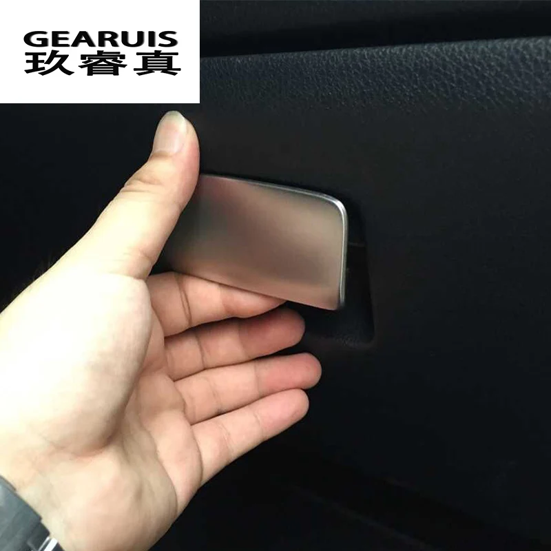 Автомобильный футляр для перчаток с ручкой декоративная накладка Mercedes Benz GLA X156 CLA