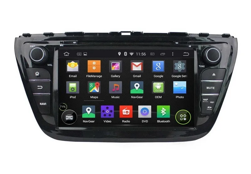 Quad Core HD 2 din 8 &quotAndroid 5.1 Автомобиль DVD GPS для Suzuki SX4/S Крест 2014 С 3 Г/WIFI ПК Автомобиля