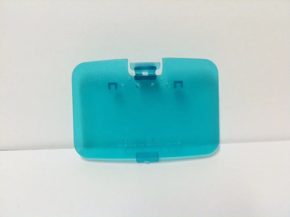 НОВЫЙ Лед прозрачный Синий Расширения Памяти Перемычку Пакет Крышка для Nintendo 64 N64