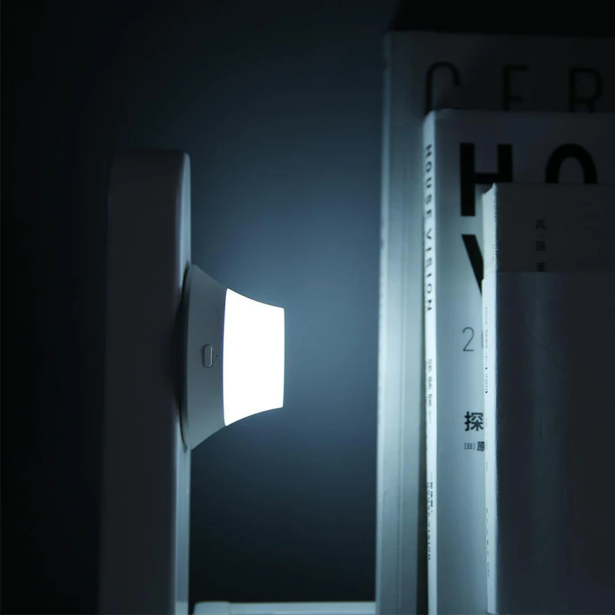 Xiaomi Yeelight Беспроводное зарядное устройство с светодиодный ночным светом магнитное притяжение Быстрая зарядка для телефонов iPhone huawei Xiaomi samsung
