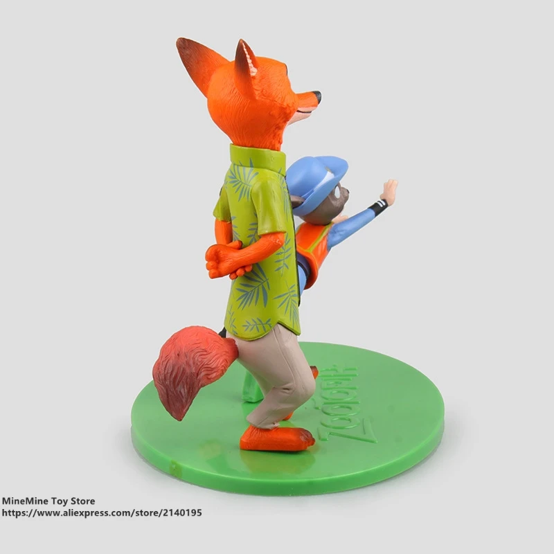 DISNEY Zootopia Ник лиса Джуди Кролик 11 15 см фигурка героя коллекция кукол из ПВХ игрушки