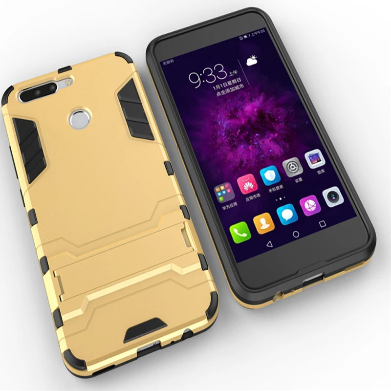 2 в 1 Жесткий ПК + Мягкий Силиконовый ТПУ прочный резиновый чехол с подставкой для