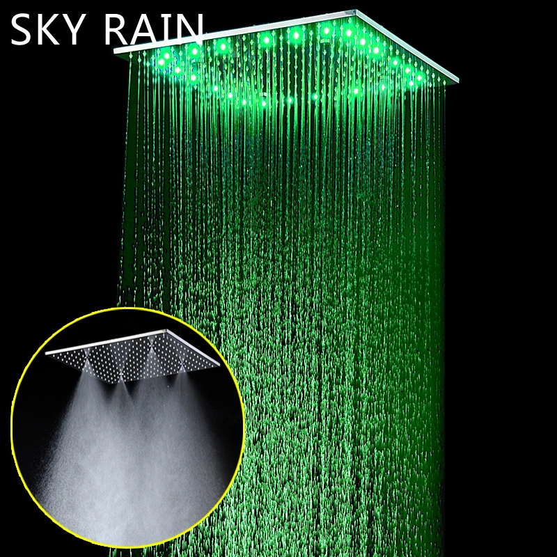 Насадка для душа SKY RAIN 304 SUS со светодиодной подсветкой 2 режима|Душевые насадки| |