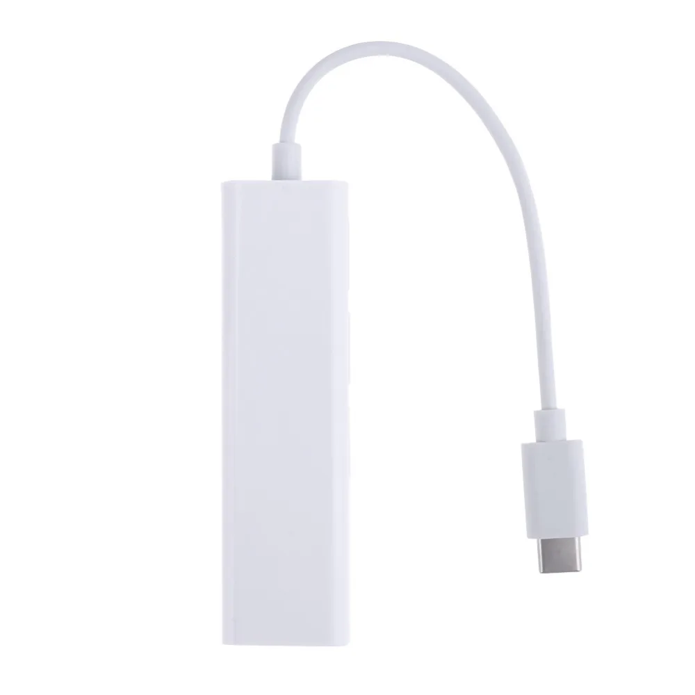 10 Гбит/с USB 3 1 Type C концентратор порт сплиттер Тип к RJ45 сетевой кабель адаптер шнура