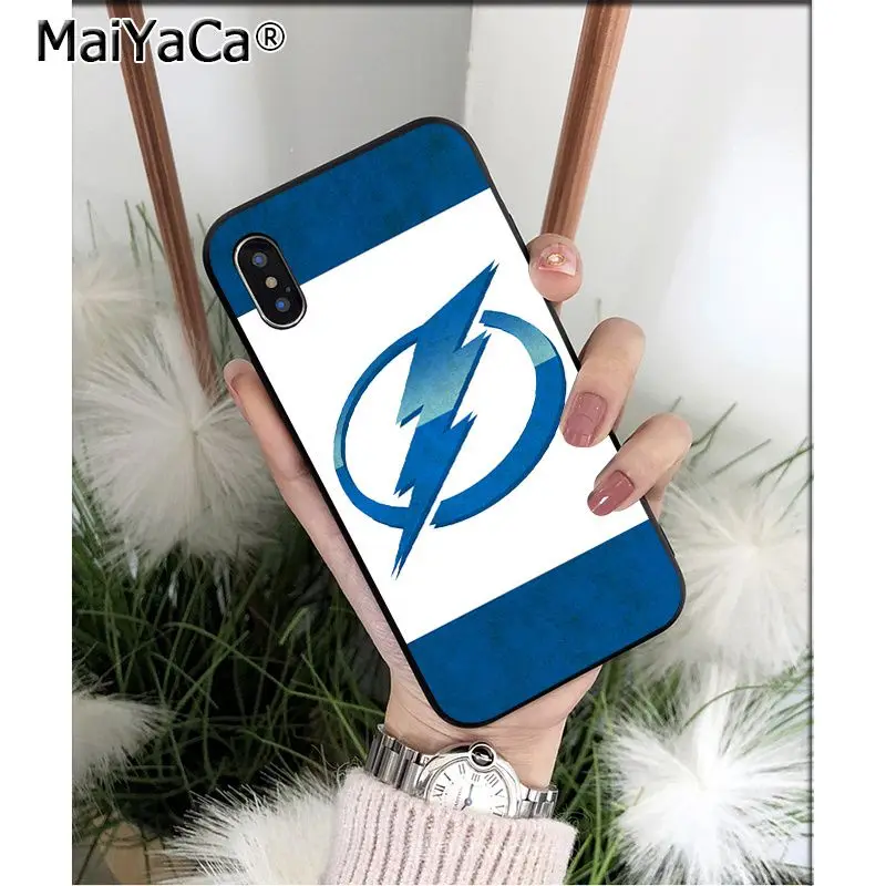 A10 MaiYaCa Tampa Bay Lightning чехол для телефона высокого качества для Apple iPhone 8 7 6 6S Plus X XS MAX 5 5S SE XR Чехол для мобильного телефона - Цвет: A10