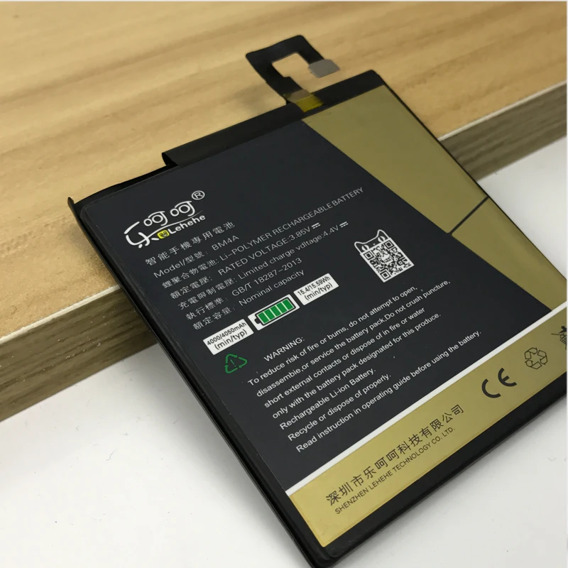 Оригинальная батарея lehehe для Xiaomi Redmi Pro 4050mAh BM4A, Высококачественная сменная батарея, бесплатные инструменты, подарки