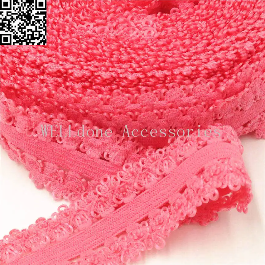 10 ярдов/партия Детская эластичная лента для волос 7/8 дюйма|edging elastics|headband for kidshair ties