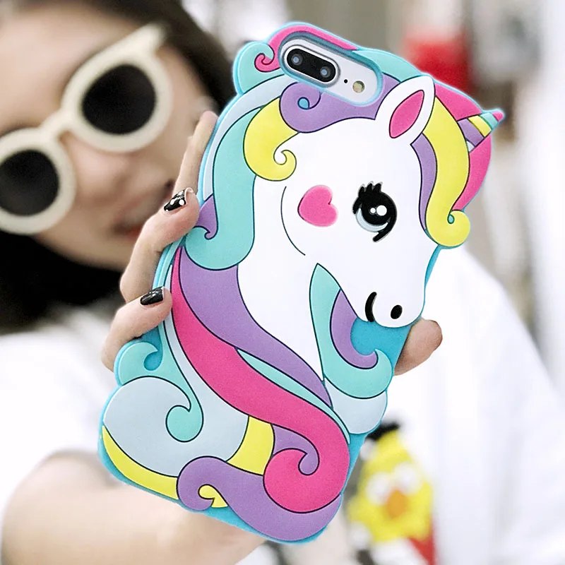 Чехол Rainbow Horse для IPhone X 8/8 Plus 7 7 Plus 6 6 S 6 S Plus задняя крышка Бампер Защитный ковер