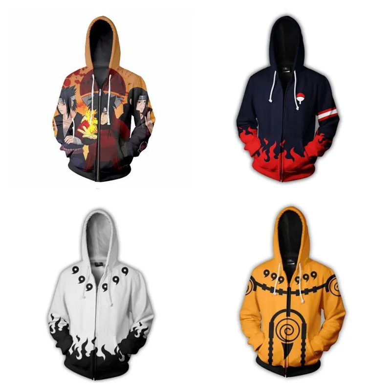 Uzumaki Naruto Косплей костюм Akatsuki плащ с капюшоном Итачи Учиха из “Наруто” аниме для
