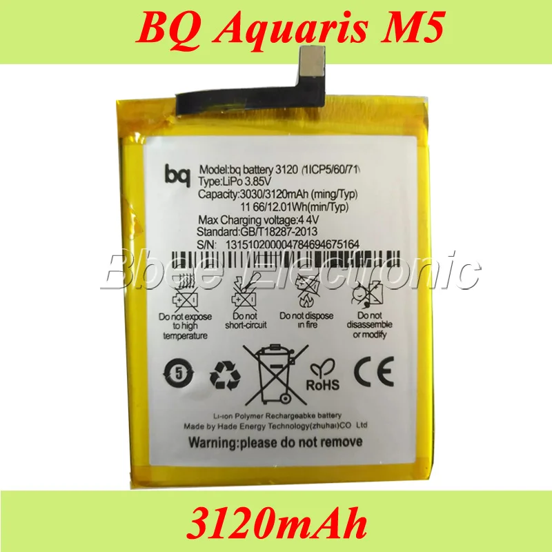 Аккумулятор для телефона BQ Aquaris M5 3120 мАч|battery for|battery for phonem5 battery |