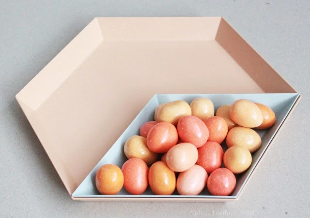 Скандинавский стиль полигон Desktop сочетает в себе лоток Геометрия алмаз металла