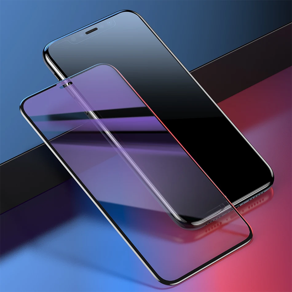 Baseus 0,2 мм Защитная пленка для экрана из закаленного стекла для iPhone XS Max XR X S R Xsmax Защитная пленка для iPhone XS