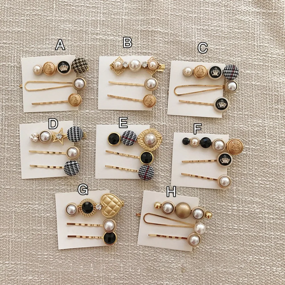 MISM 3 шт./компл. заколка для волос Классические заколки с гусиным пухом женские