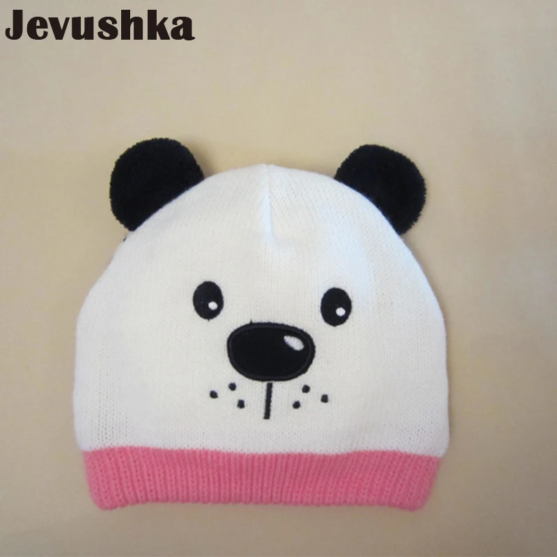 Cartoon Hat Baby Winter Boy for Girls Knit Beanie Children's Hats HT19008 | Детская одежда и обувь