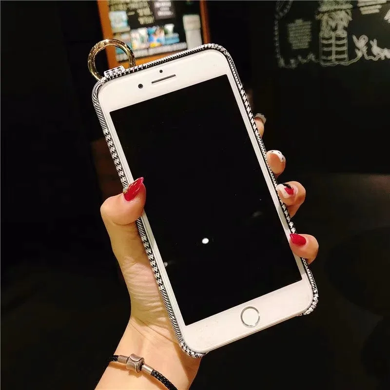 Okme Fashion Plaid Phone Case For iphone X XR XS MAX Silicon Soft TPU Cover 6S 6 7 8 Plus Mobile phone |