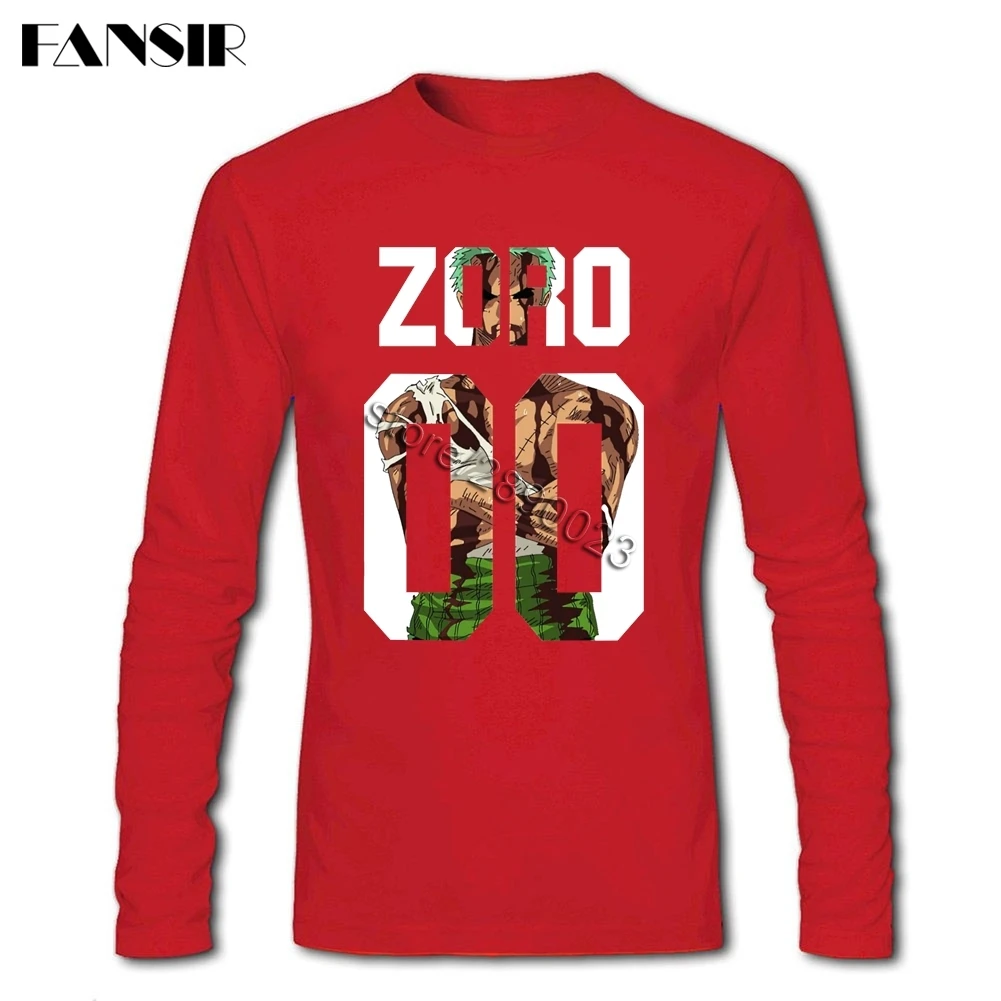 Простой Стиль Для Мужчин's футболки Зоро Roronoa Одна деталь из хлопка Одежда с