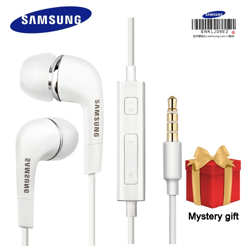 

Samsung Earphones EHS64 Headsets With Built-in Microphone 3.5mm In-Ear Wired Earphone For Smartphones with free gift