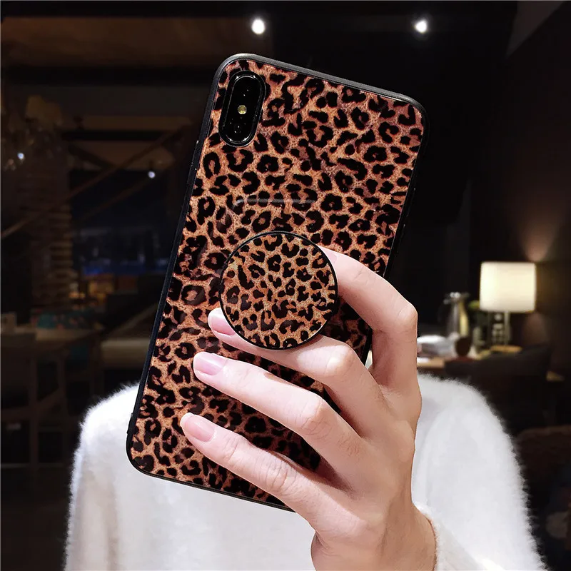 IMD леопардовый чехол для мобильного телефона xs max 8p tide бренд 7plusiphone8 женский xr