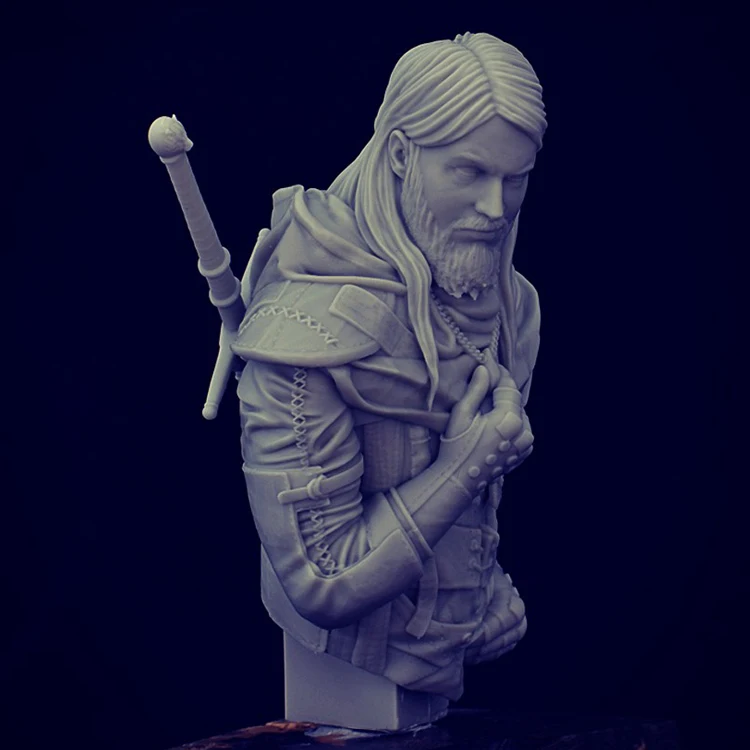 1/12 SLAYER, Смола Модель бюст GK, в разобранном виде и Неокрашенный комплект