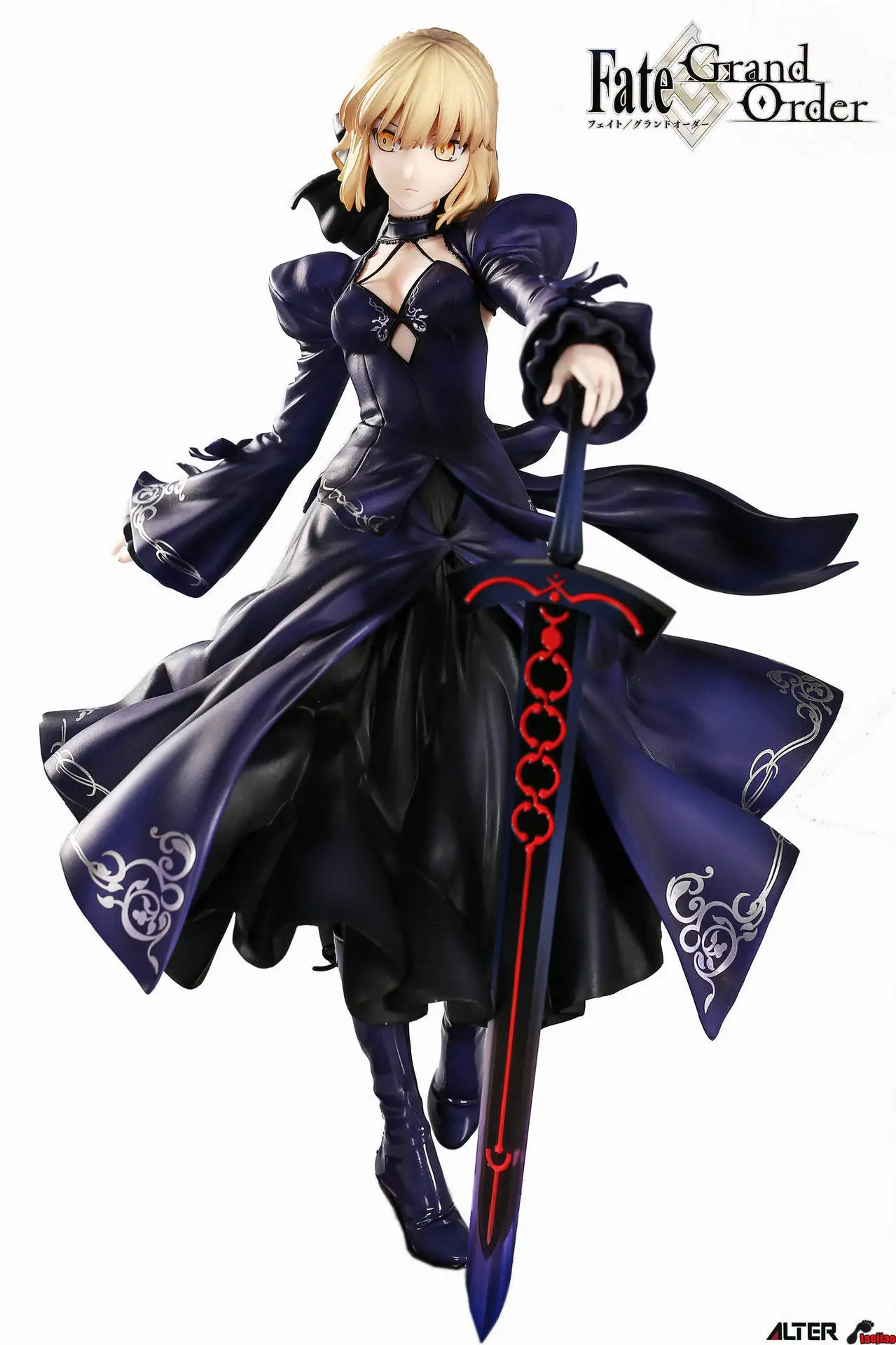 Япония Аниме Фигурка Fate Grand Order Saber Alter Dress Ver Сексуальная ПВХ Модель Коллекция украшения абсолютно новая игрушка 23 см