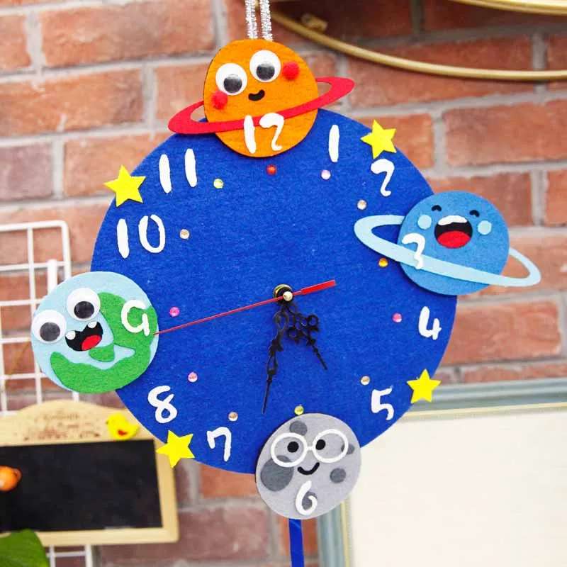 Синий фетровый войлок нетканое полотно фетровая сумка для шитья часов рукоделия