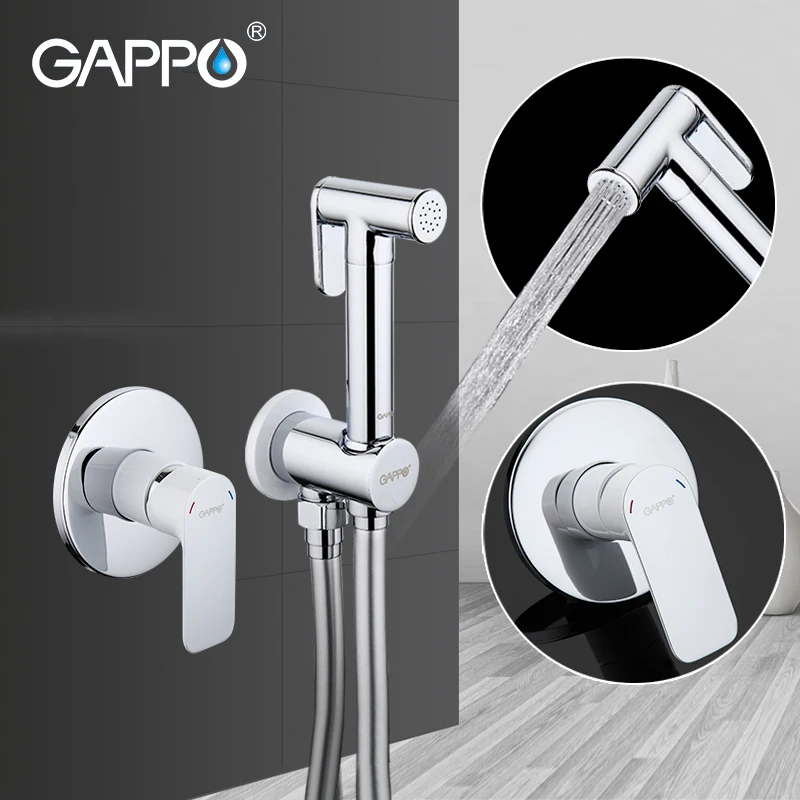 Смесители для душа GAPPO латунный смеситель биде туалета опрыскиватель мытья