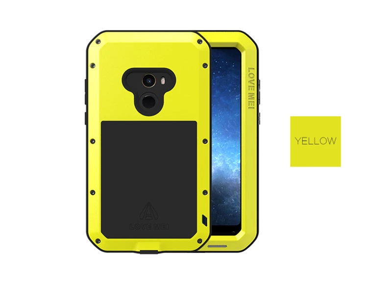 Любовь Мэй Горилла стекло металлический водостойкий Чехол для Xiaomi Mi X 2 S противоударный чехол для Xiaomi Mi Mix 2 крышка Капа чехол для телефона 5,99