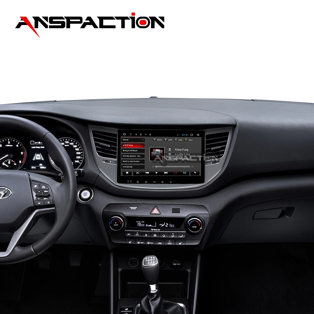 10 1 "IPS 2 два Din Android8.1 Автомобильная стерео для Hyundai Tucson IX35 2015 2016 2017 радио FM GPS