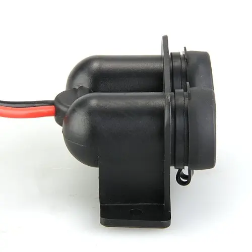 EDFY 2 Way 12V водонепроницаемый мотоцикл прикуриватель адаптер питания розетка