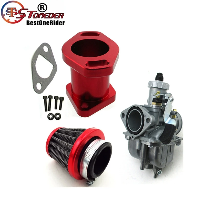 Карбюратор STONEDER Racing представлений Mikuni VM22 Carb Mainfold воздушный фильтр для Predator 212cc GX200