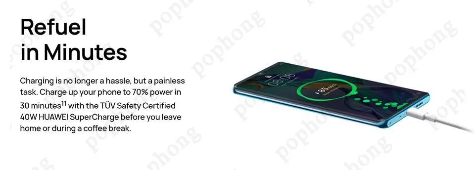 Глобальная Версия Дополнительно huawei P30 Pro мобильный телефон 6,47 ''полный экран OLED Kirin 980 смартфон NFC GPS Android 9,1 5 камер