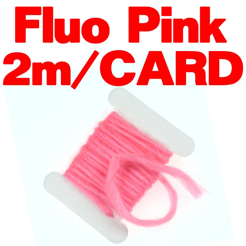 Pink Bimoo 2 м/карта 3 мм мухобойка пряжа яйцо мухобойка Материал Розовый Желтый Красный Флуо Зеленый - Цвет: Pink