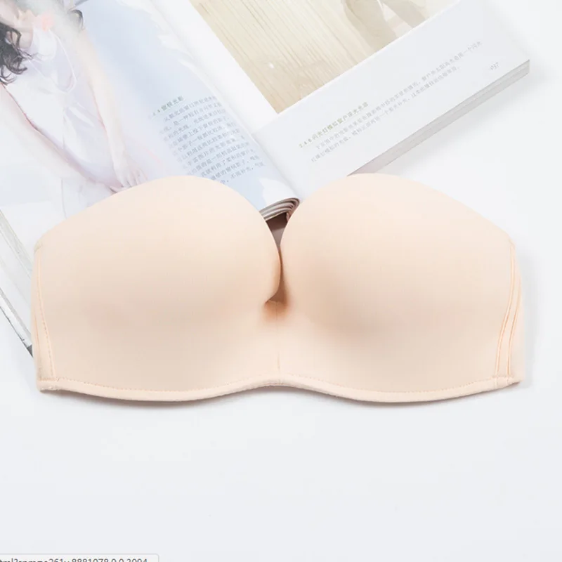 Женский сексуальный чистый цвет очаровательный бюстгальтер с v образным вырезом