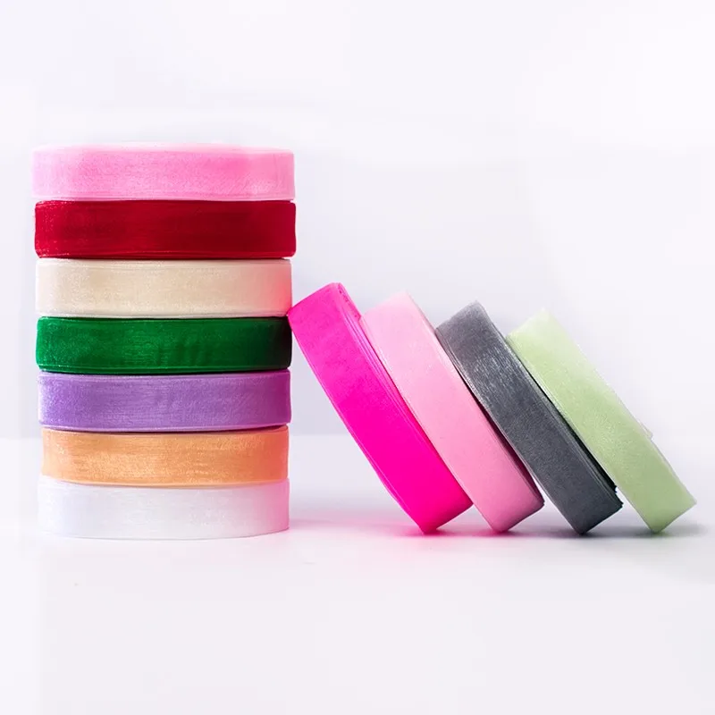 Лента декоративная из органзы 25 ярдов 20 мм коробка для сладостей самостоятельной