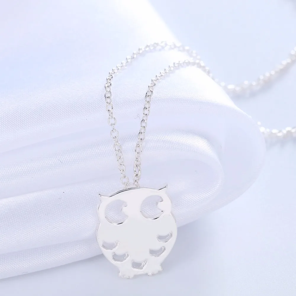 10 шт. Женская цепочка с подвеской в виде совы|owl pendant necklace|necklace wholesalenecklaces for women |