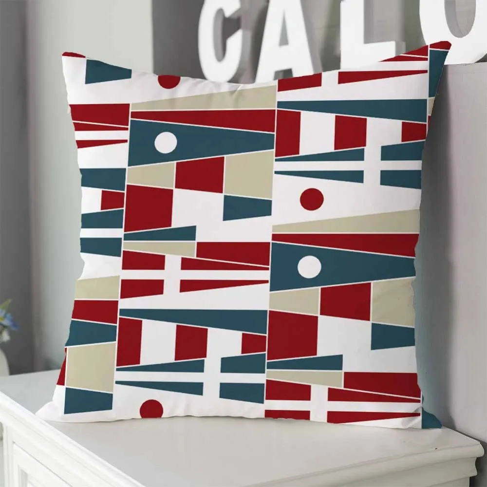 

Navigation Navy Blue Cushion Cover Marine Nautical Shell Linen Pillow Sofa Car Seat Pad Home Bed Decoration Pillowcase