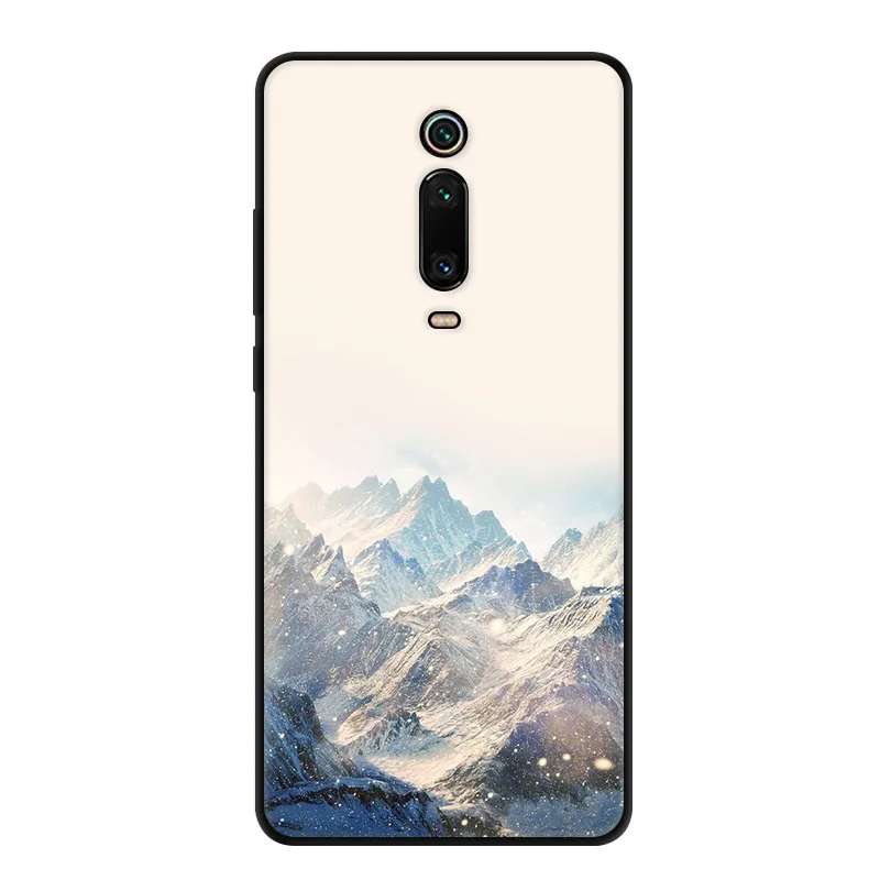 15 For Xiaomi Mi 9T Case Mi 9T Pro Cartoon Printed Soft Black Bumper Silicone TPU Cover For Xiaomi Mi 9T Pro mi9T 9 T Phone Cover - Цвет: 15