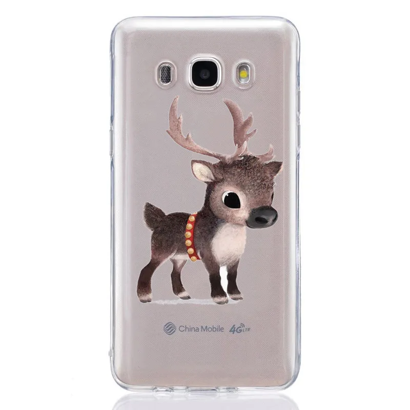 Для Samsung Galaxy J1 J2 J3 J5 J7 prime J120 J320 J330 J530F ТПУ цветной мягкий мультяшный милый