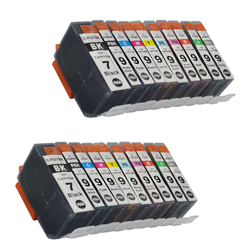 Xijin 20pk Высокое качество картридж pgi9 pgi-9 PGI 9 совместимый для canon PIXMA pro9500/pro9500