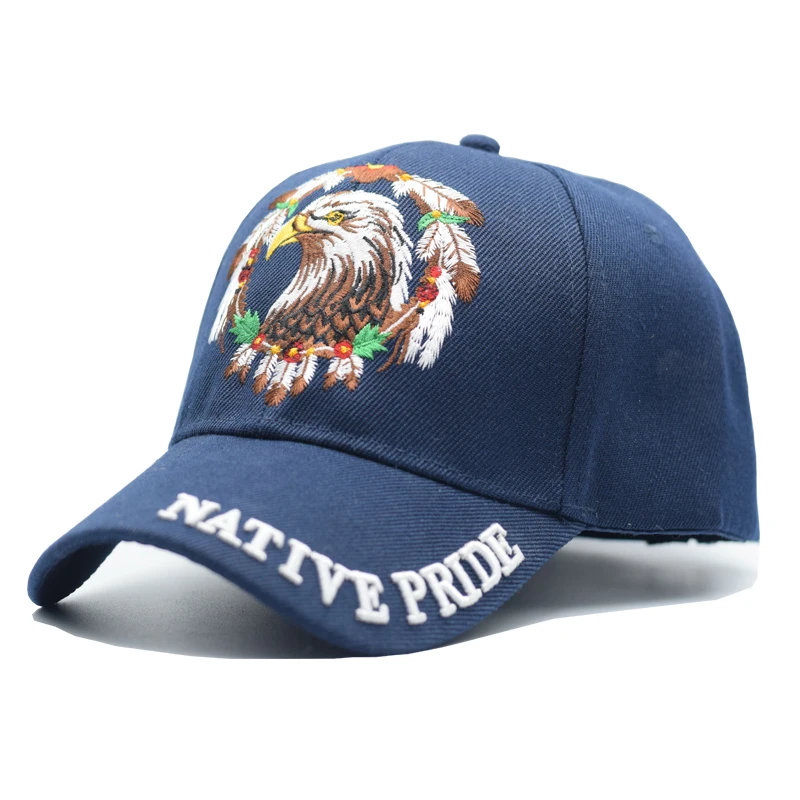 Бейсболка с вышивкой Nanci si бейсболка орлом США Snapback шляпа папы костяная мужская
