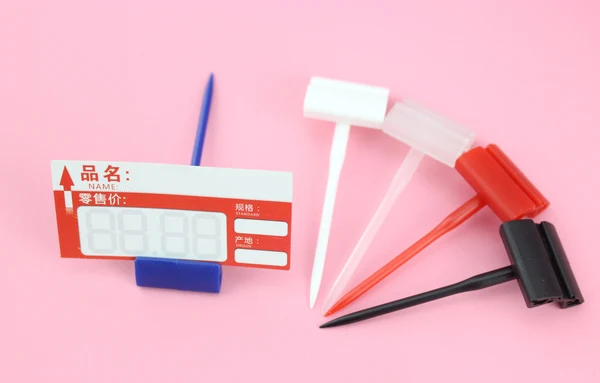 Пластиковые иглы для ценовых характеристик шипы карт хранения бирок этикеток